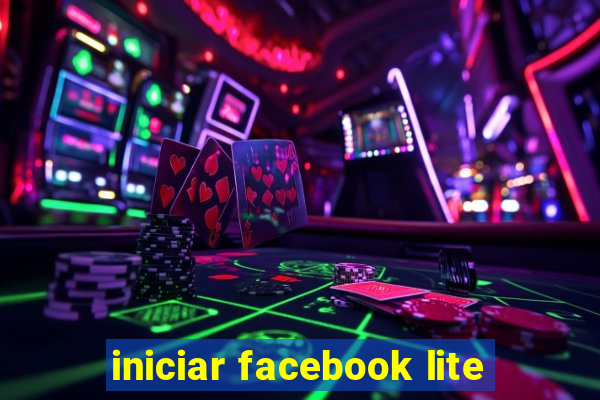 iniciar facebook lite